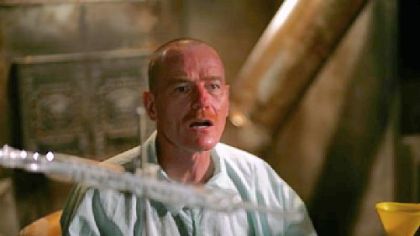 Bryan Cranston won an Emmy for his role as terminally ill drug dealer Walter White in AMC's "Breaking Bad." The series returns on March 8.