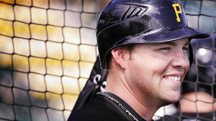 Pirates first baseman Steve Pearce on replacing Adam LaRoche, "All I've asked for is a real chance."