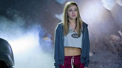Margo Harshman plays party girl Chugs.