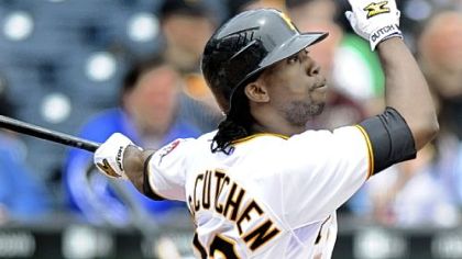 Andrew McCutchen went 2 for 4 and scored 3 runs in his Major League debut against the New York Mets at PNC Park on Thursday.