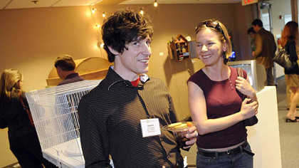 Joshua Space and Julia Gray.