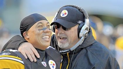 Hines Ward and Bruce Arians