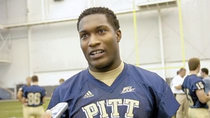 Pitt's Dorin Dickerson, seen here in 2007 photo, is still waiting to show what he can do on the field.