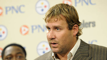Steelers quarterback Ben Roethlisberger.