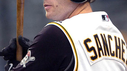 Pirates all-star second baseman Freddy Sanchez.