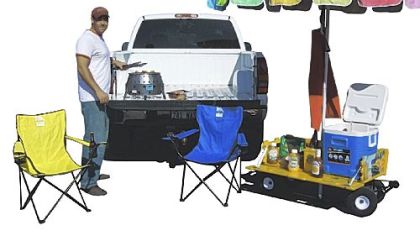New Shade Wagon with tailgating package coming out in time for football season.