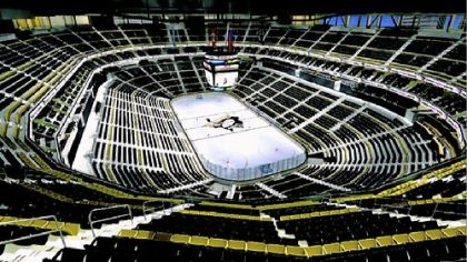 Artist's drawings show what the Consol Energy Center will look like from the inside.