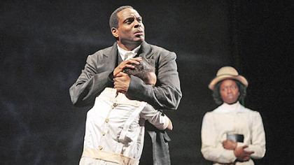 From left: Amari Rose Leigh, Chad L. Coleman and Danai Gurira in a scene from "Joe Turner's Come and Gone."