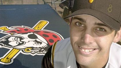 Rookie shortstop Jack Wilson, then 23, posed for a Post-Gazette photographer on top of the Pirates' dugout at PNC Park in April 2001 -- his first month in the major leagues.