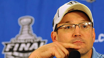 Penguins coach Dan Bylsma, "There's always something to be focused on and worry about as a coach."