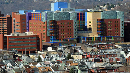 Children's Hospital now crowns the property of the former St. Francis Medical Center.