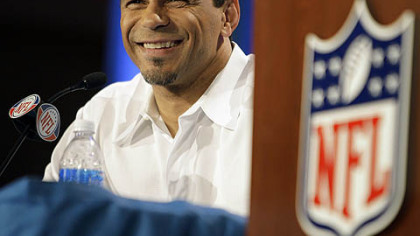 Rod Woodson: A bronzed reason to smile.
