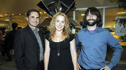 Paul Cicozi, Kim Chestney Harvey and Ian Ingram.
