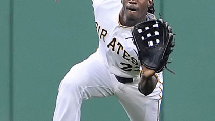Biggest boost: Pirates outfielder Andrew McCutchen