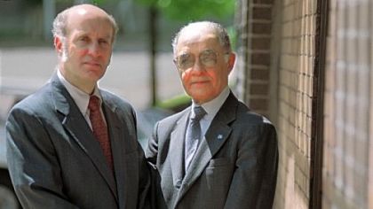 The Lavelles -- son Robert M., left, and father Robert R. -- were the driving force behind the thrift, one of the only financial institutions in the nation that allowed prisoners to open and maintain bank accounts. Federal regulators warned officers five years ago that they suspected some of the bank's prisoner accounts were being used for criminal activity.