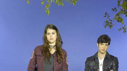 Lindsey Shaw and Ethan Peck