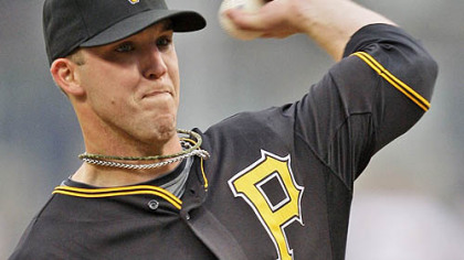 Pirates pitcher Paul Maholm gave up four earned runs in seven innings as the Pirates lost to the Cardinals, 6-4.