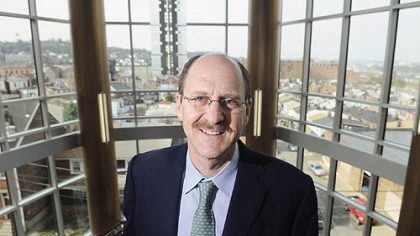 Dr. David Perlmutter, scientific director of Children's Hospital of Pittsburgh of UPMC, during a tour of the new facility in Lawrenceville. He is one of the world's top experts on the leading cause of liver disease in children.