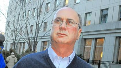 Stephen Walsh is seen outside Manhattan Federal court after being released on bail Wednesday.