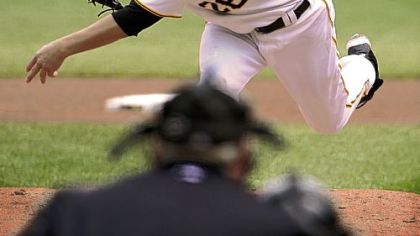 Starter Paul Maholm earned his third win of the season after giving up 4 runs on 8 hits through 6 innings against the Marlins yesterday at PNC Park.