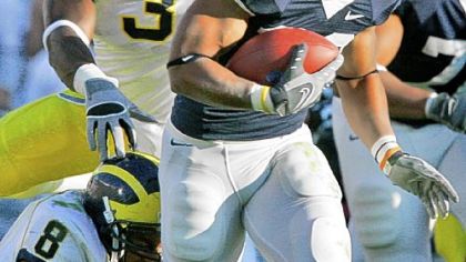 Evan Royster comes off a season in which he ran for 1,236 yards.
