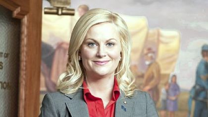Amy Poehler is in charge of the "Parks," a comedy shot in mockumentary style.