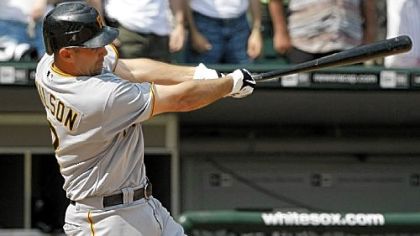 Jack Wilson hits a solo home run with two outs in the ninth inning to tie the score, 3-3, against White Sox closer Bobby Jenks yesterday in Chicago.