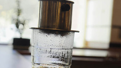 Vietnamese iced coffee is usually served as a homogeneous mixture made from dark roast coffee, sweetened condensed milk and ice.