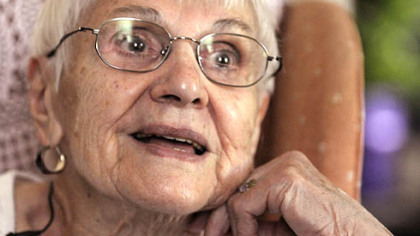 Helen Kusar sold her house in old Mala Jaska to PennDOT two years ago; now she lives in Reserve with her daughter.