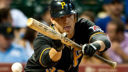 Starter Charlie Morton pitched seven scoreless innings against the Giants last night at PNC Park.