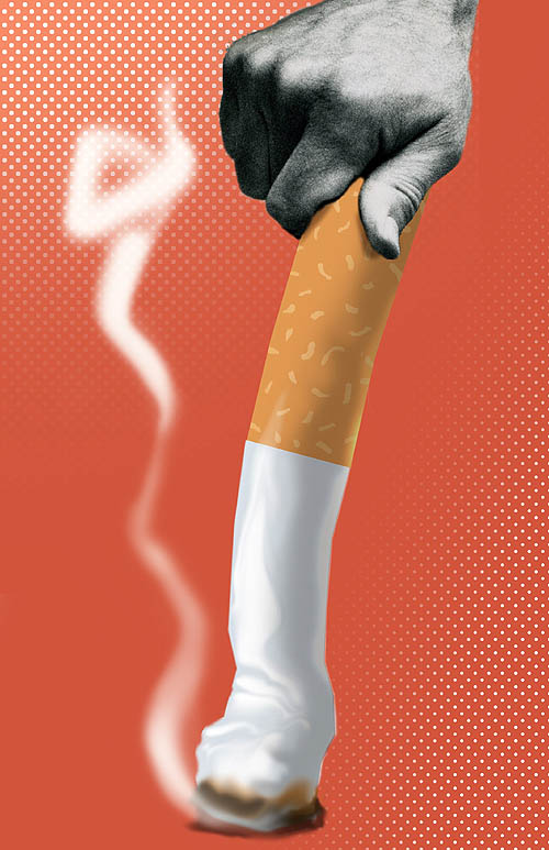 Smoking Illustration