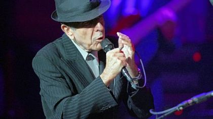 Leonard Cohen in Philly on Tuesday.