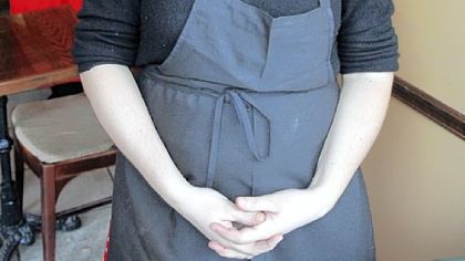 Emily Jackson, of East Liberty, barista at Tazza D''Oro.