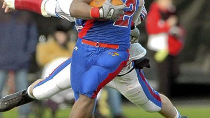 Jordan Hall, who starred on the football field and basketball court at Jeannette High School, has taken his considerable skills to Ohio State.