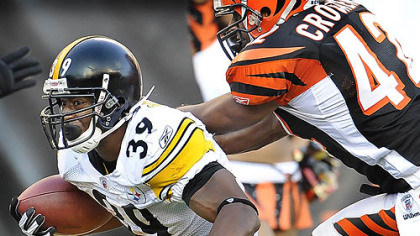 Steelers running back Willie Parker is suffering from turf toe.