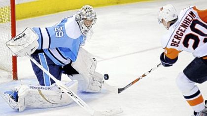 Penguins goaltender Marc-Andre Fleury.