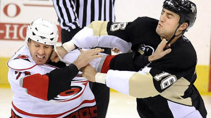 Penguins forward Paul Bissonnette will have a tough time making the Penguins' NHL roster out of training camp.