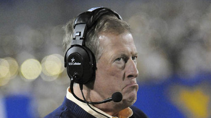 West Virginia coach Bill Stewart on how he handles players: "These guys have to play for you, not in spite of you."