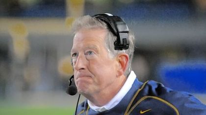 West Virginia coach Bill Stewart on playing rival Pitt: "It can be at their place, our place, or at a parking lot somewhere in between, I don't care. Just so that we have a chance to play the Backyard Brawl, that's all I care about."