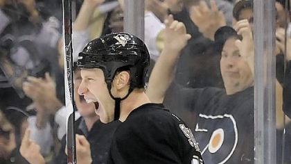 Jordan Staal did much of the damage Tuesday night with two short-handed goals.