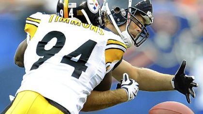 Steelers linebacker Lawrence Timmons is expected to return to the lineup Sunday from a sprained right ankle that forced him out of the game Oct. 25 against Minnesota.
