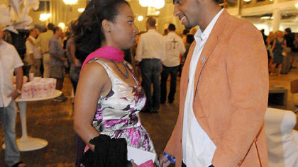Raquel Davila and Jeremiah Jackson.