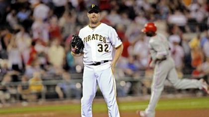 Pitcher Phil Dumatrait.