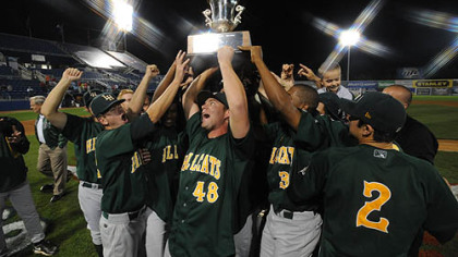 The Lynchburg Hillcats won the Carolina League championship.