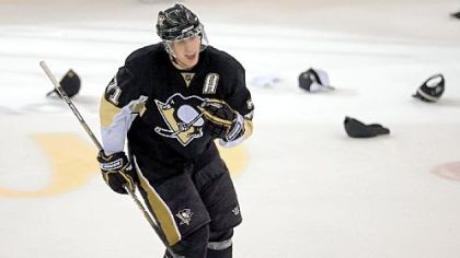Penguins center Evgeni Malkin.