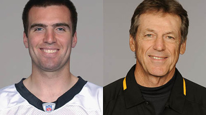 Ravens QB Joe Flacco vs. Steelers defensive coordinator Dick LeBeau