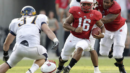 North Carolina State quarterback Russell Wilson will present a challenge to Pitt's defense this week.