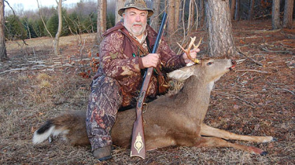 "Every outdoorsman who saw [the movie] 'Jeremiah Johnson' wanted a .50-caliber Hawken gun to hunt with because that's what Jeremiah Johnson carried." -- Flintlock hunter and black powder historian Doyle Dietz

Doyle Dietz