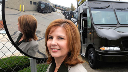 Tandy Bailey is an engineering manager with package carrier UPS on Pittsburgh's North Side. She'll be a featured speaker at Chatham University''s Think Big Forum.