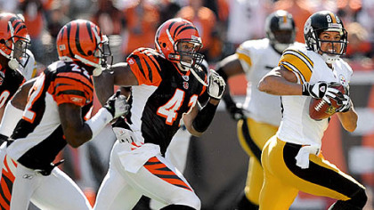 Steelers wide receiver Hines Ward on the NFL's new blocking rules: "If I get another opportunity to hit somebody, I'm going to take it.